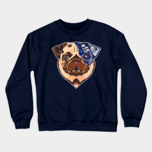 Mecha Pug Love Crewneck Sweatshirt